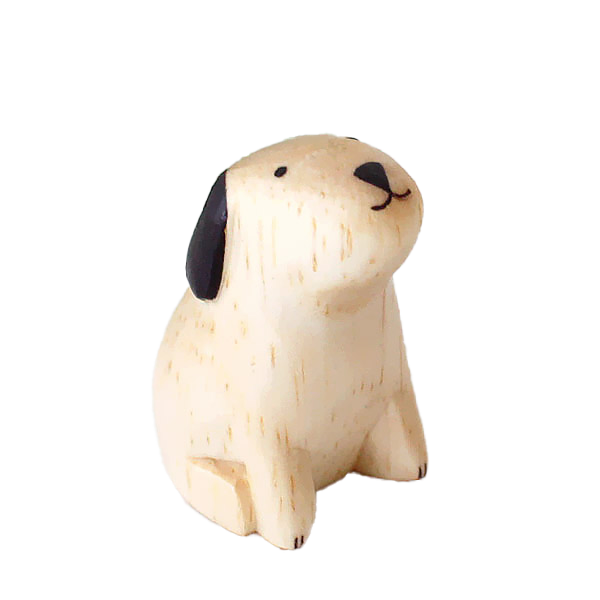 Chien en bois Signe du Zodiaque T lab Europe