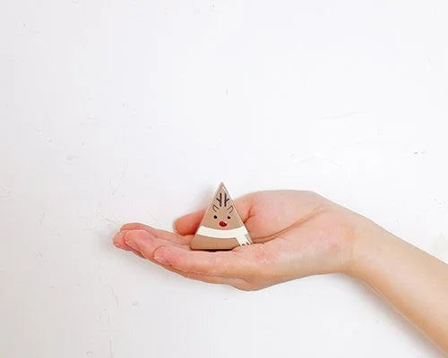 Figurine Renne Triangulaire de Noël