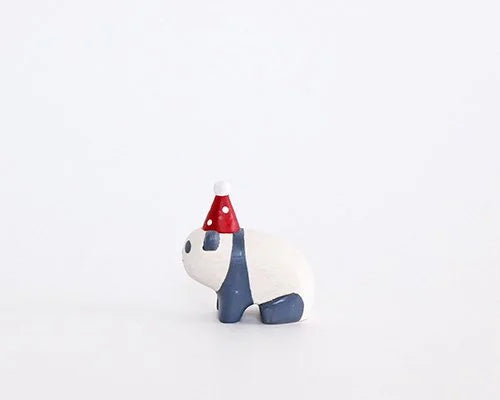 Figurine Panda Enfant de Noël