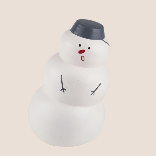 Figurine Série Jingle Bell Bonhomme de Neige L