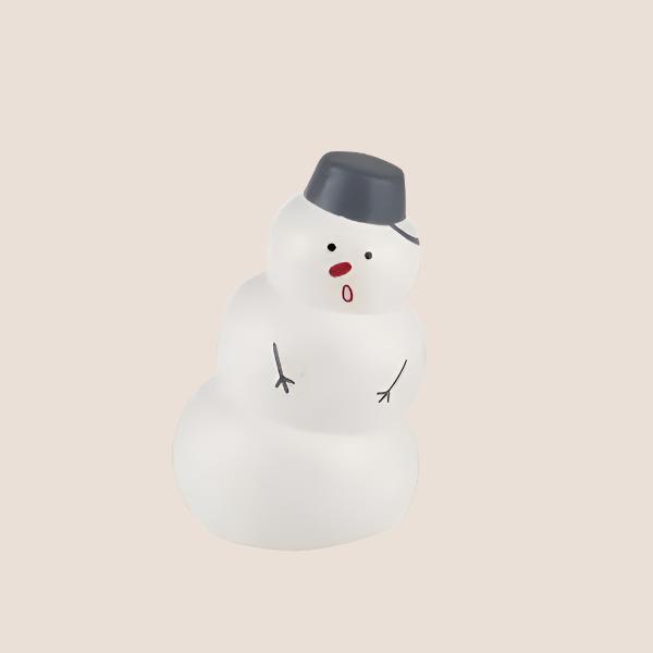 Figurine Série Jingle Bell Bonhomme de Neige S