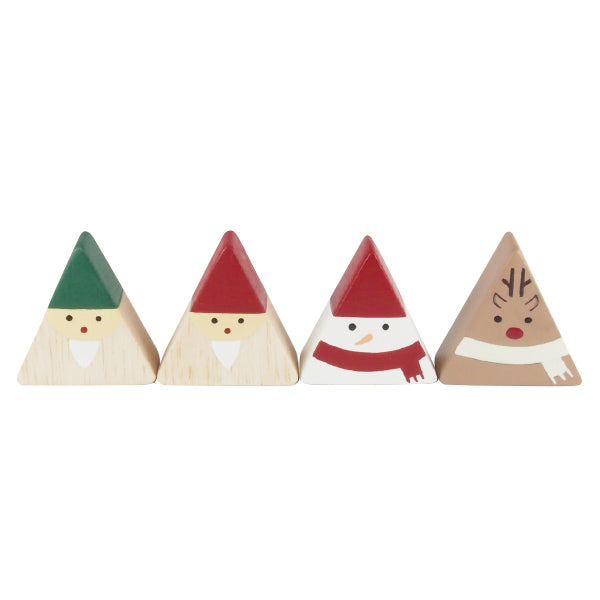 Figurine Renne Triangulaire de Noël