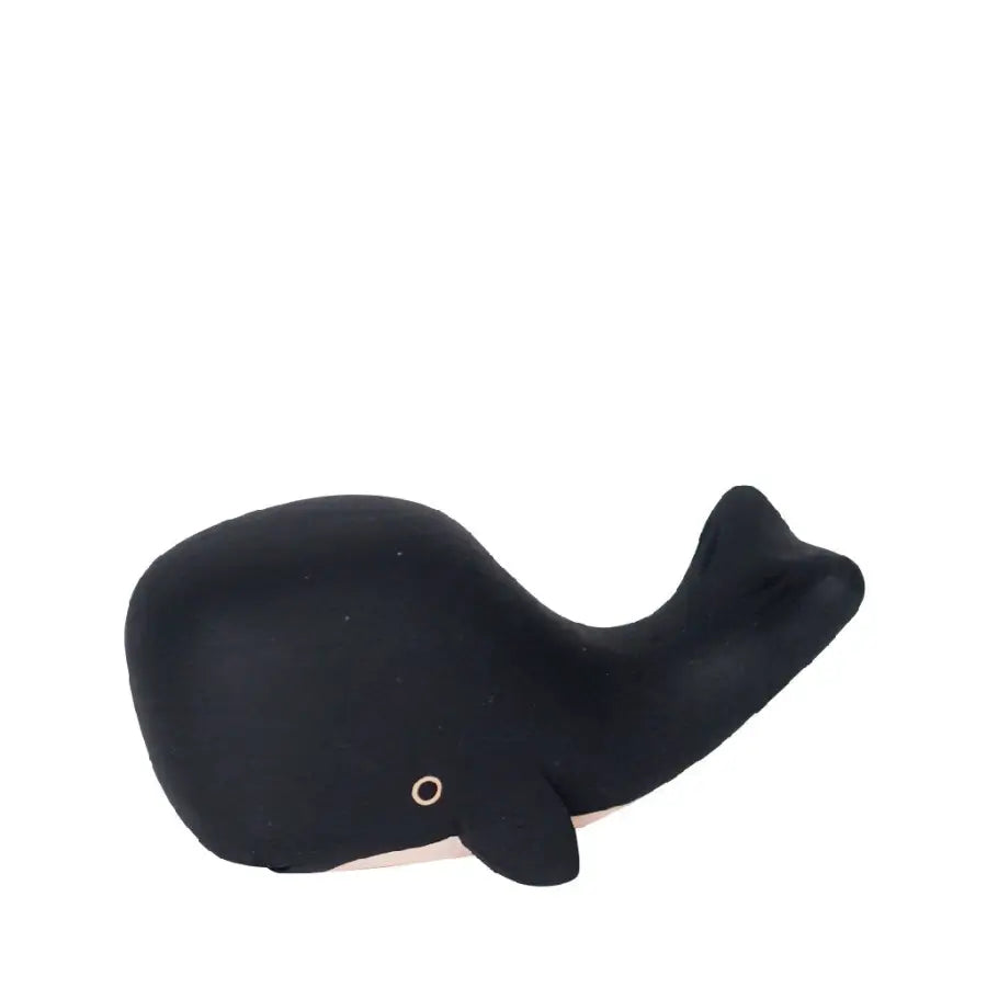 Figurine Baleine noir en Bois - Animal en bois