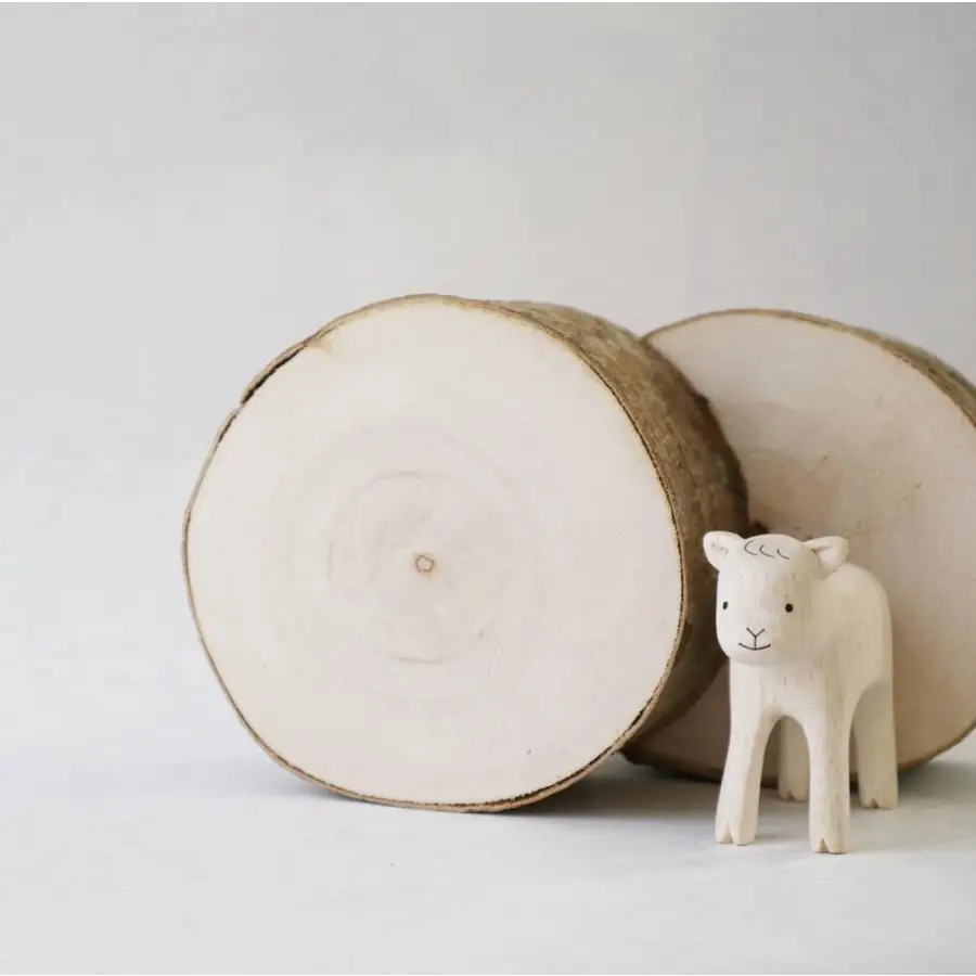 Figurine Brebis en Bois - Animal en bois