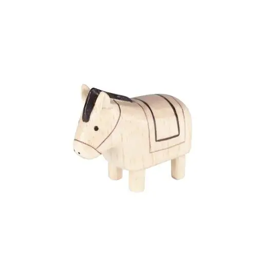 Figurine Cheval en Bois - Wooden Animal