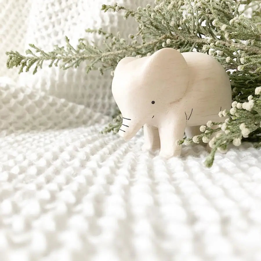 Figurine Éléphant en Bois - Animal en bois