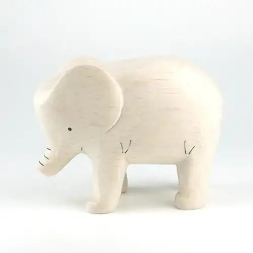 Figurine Éléphant en Bois - Animal en bois