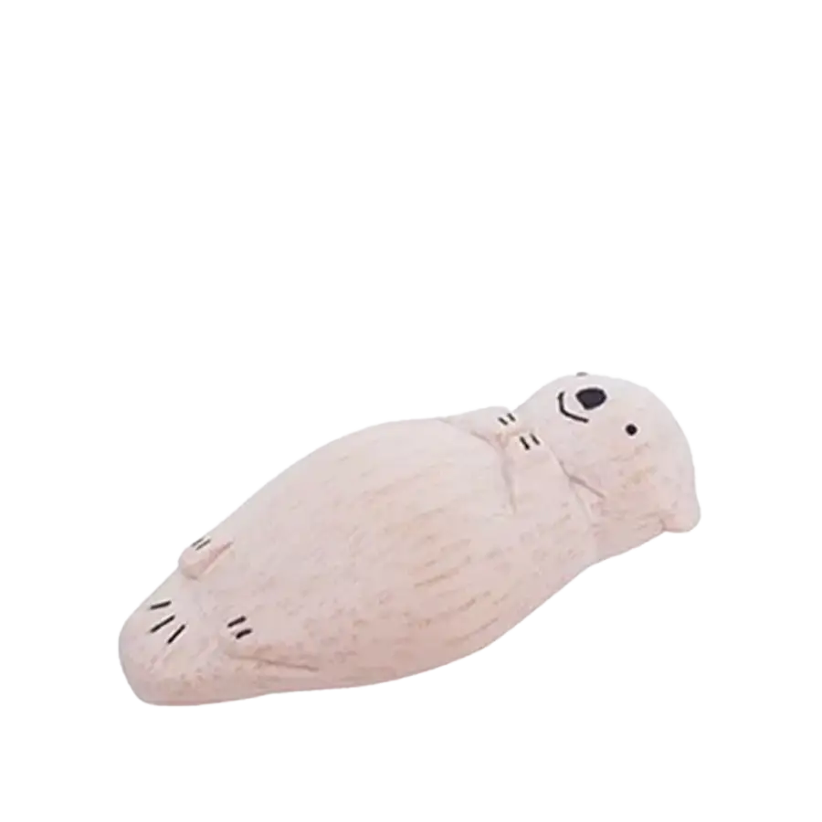 Figurine Enfant loutre en Bois - Wodden Animal