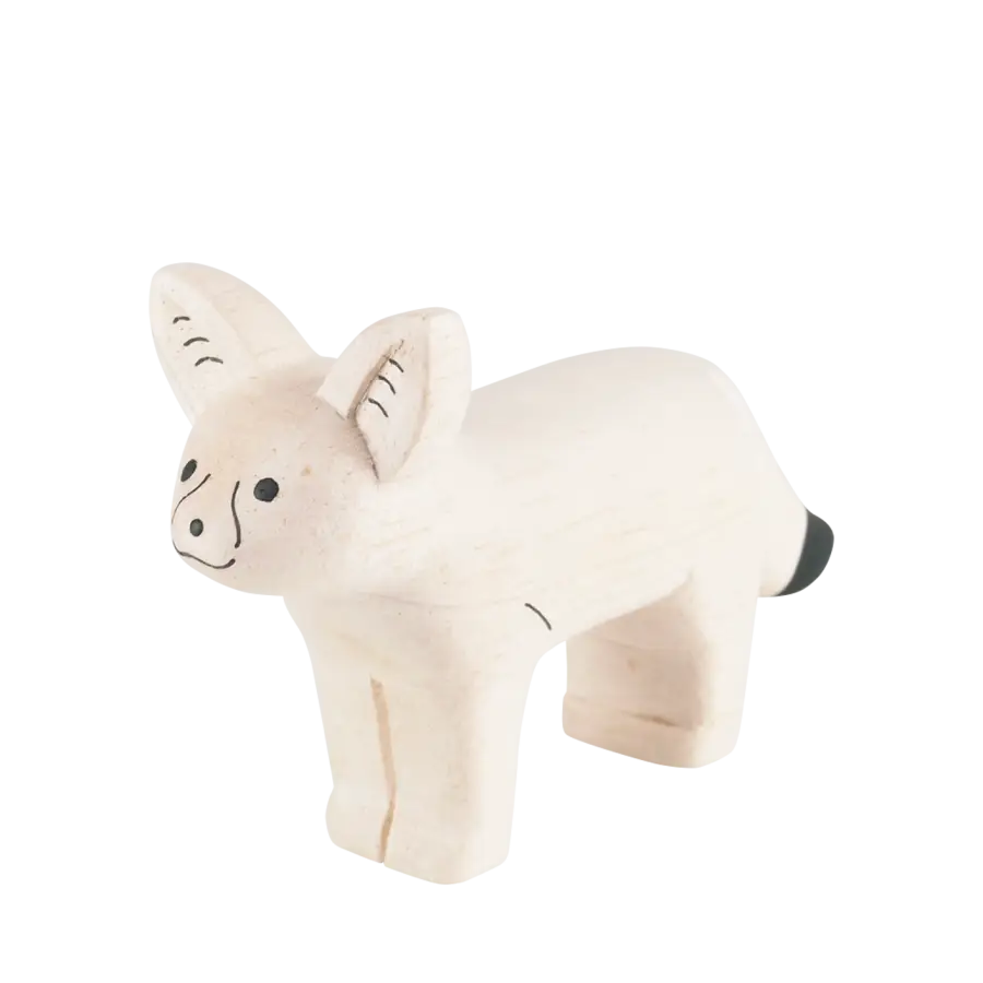 Figurine Fennec en Bois - Animal en bois