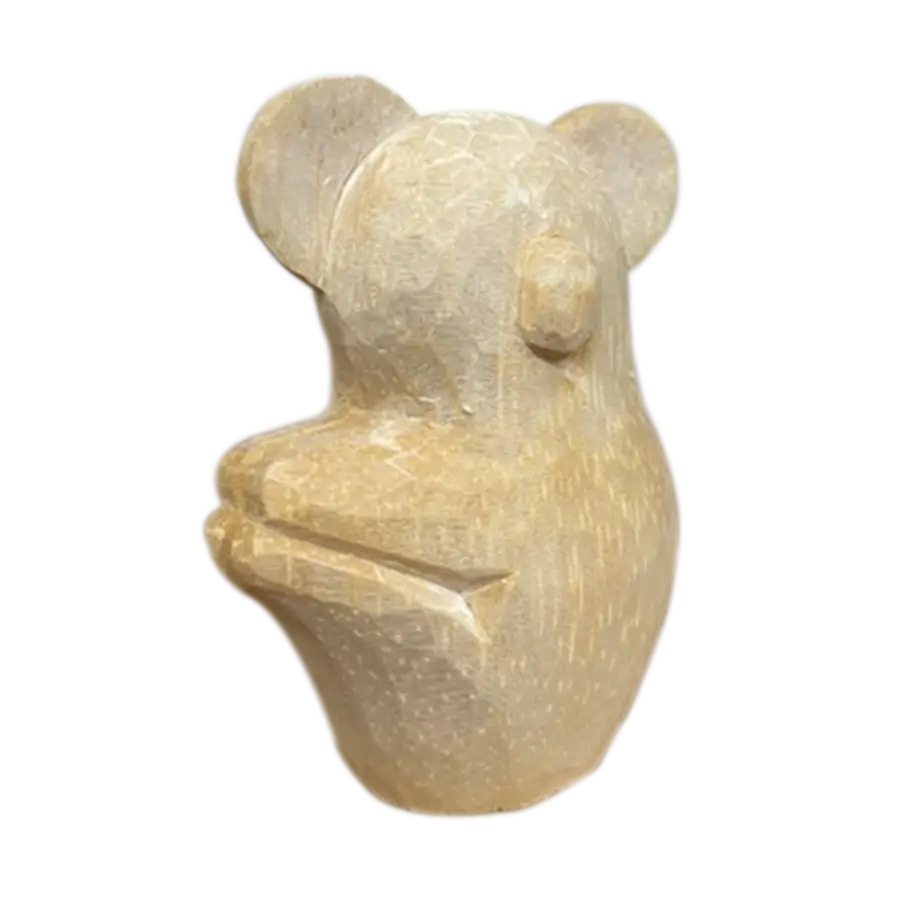 Figurine Koala brut en Bois à Peindre - Wooden Animal