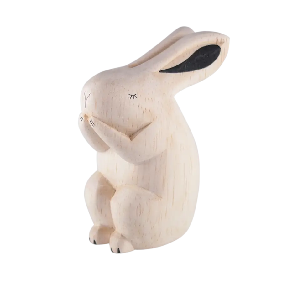 Figurine Lapin en Bois - Animal en bois