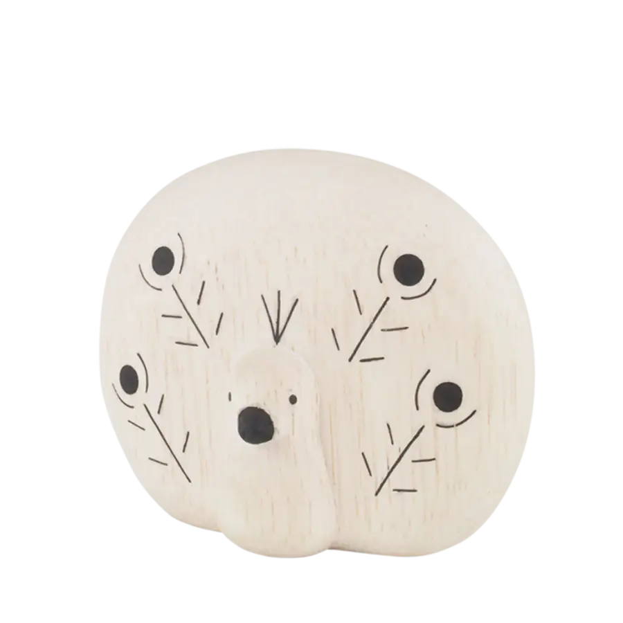 Figurine Paon en Bois - Animal en bois