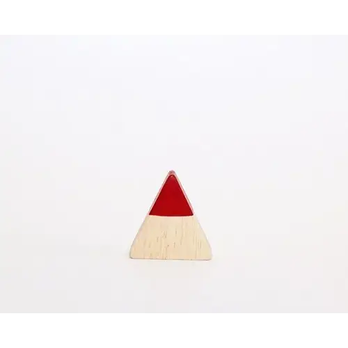 Figurine Père Noël Triangulaire de Noël Rouge - Animal