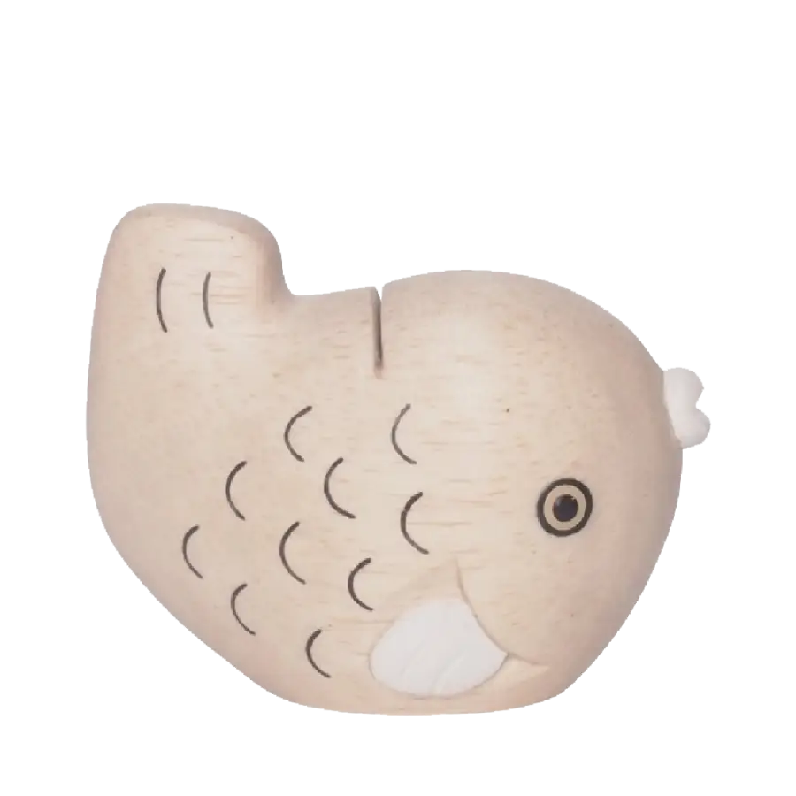 Figurine Poisson en Bois | Engimon - Wooden Animal