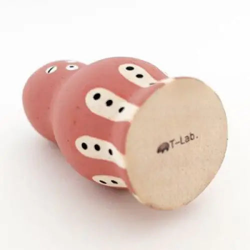 Figurine Poulpe rose en Bois - Animal en bois