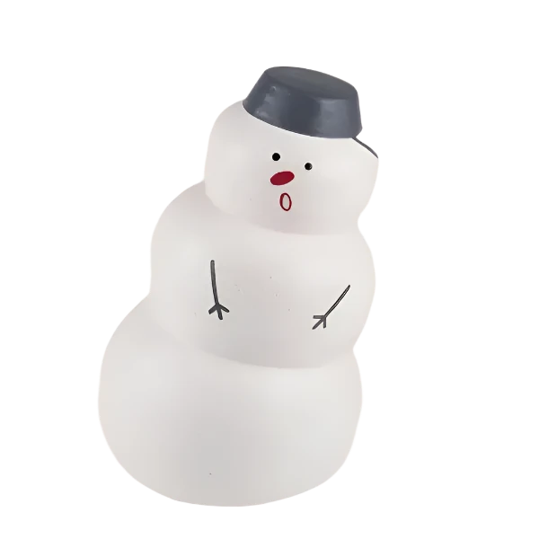 Figurine Série Jingle Bell Bonhomme de Neige L - Animal