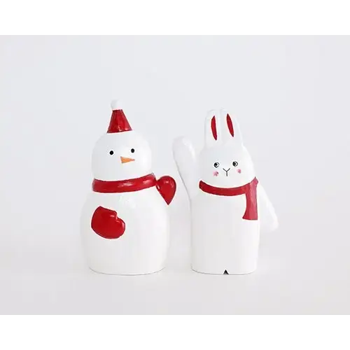 Figurine Série Nakayoshi Noël Bonhomme de Neige High