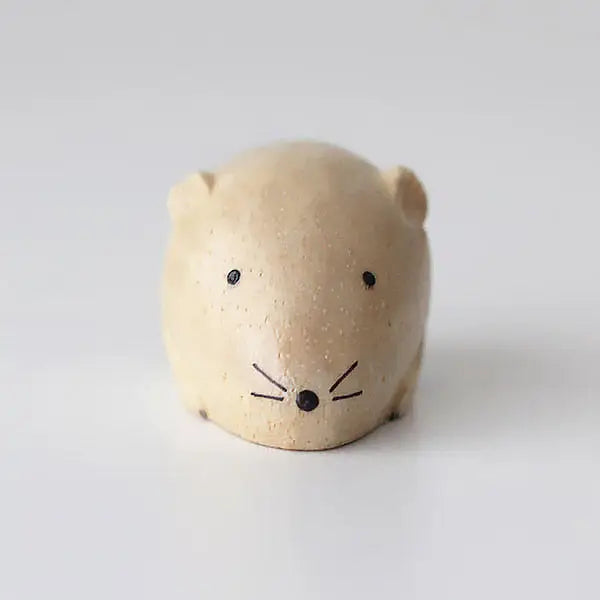 Figurine Souris en Bois | Signe du Zodiaque - Wooden Animal